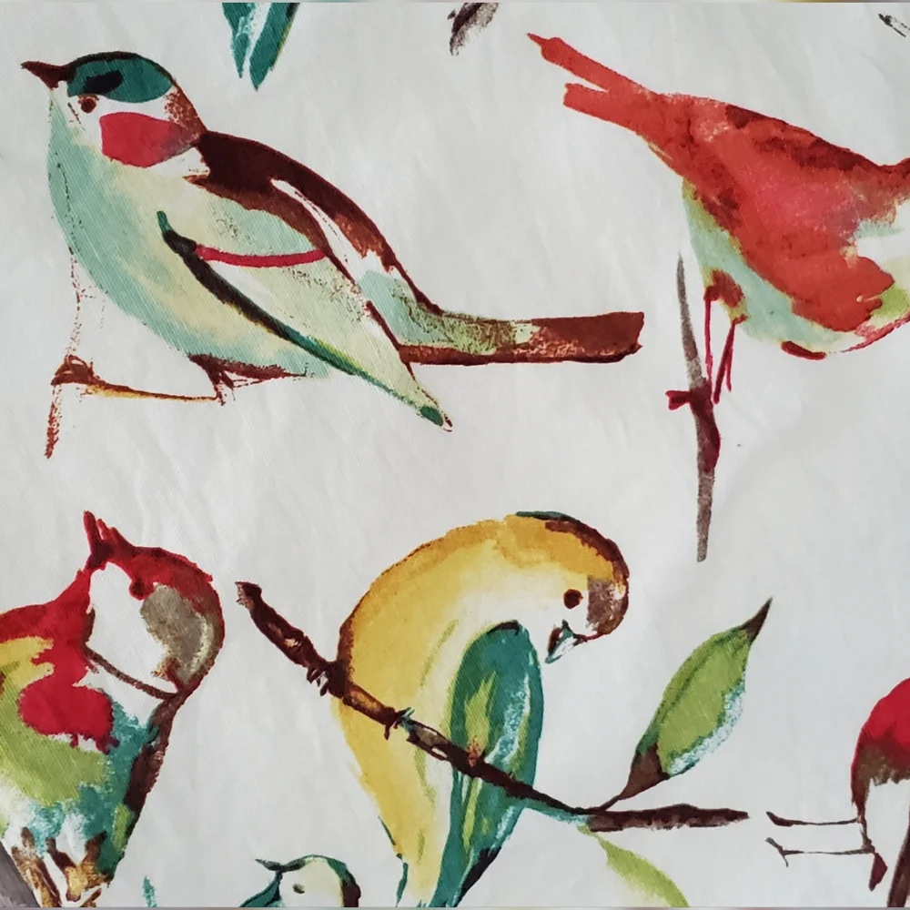 Newport Vibrant Bird In/Outdoor Duck Feather Insert Accent Pillow, IMPECCABLE